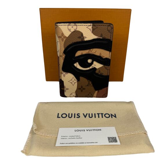 Louis Vuitton Handbags - Louis Vuitton Portrait Pocket Organizer wallet Kid Super Monogram Eye camo LV